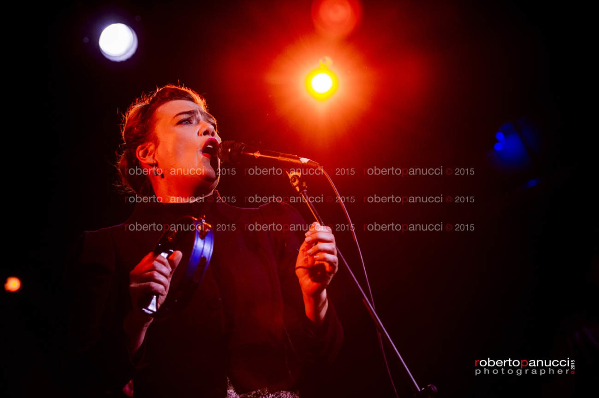 foto concerto Rosemary Standley Moriarty The Band - Teatro Quirinetta 28-10-2015