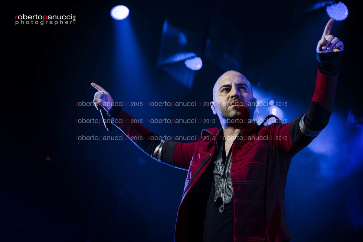 foto concerto Negramaro - Palalottomatica 26-11-2015