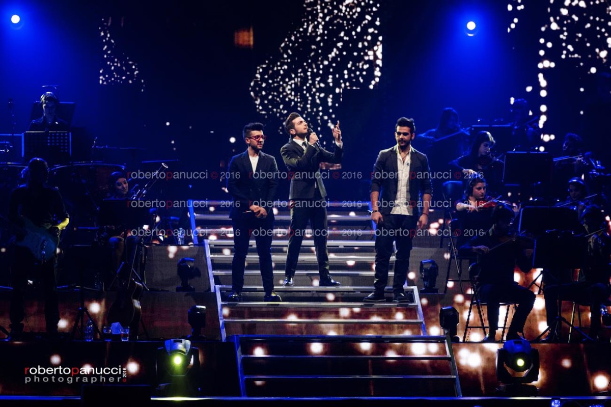 foto concerto Il Volo - Palalottomatica 16-01-2016
