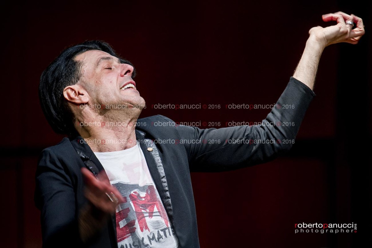 foto concerto Ezio Bosso - Auditorium Parco della Musica 12-04-2016