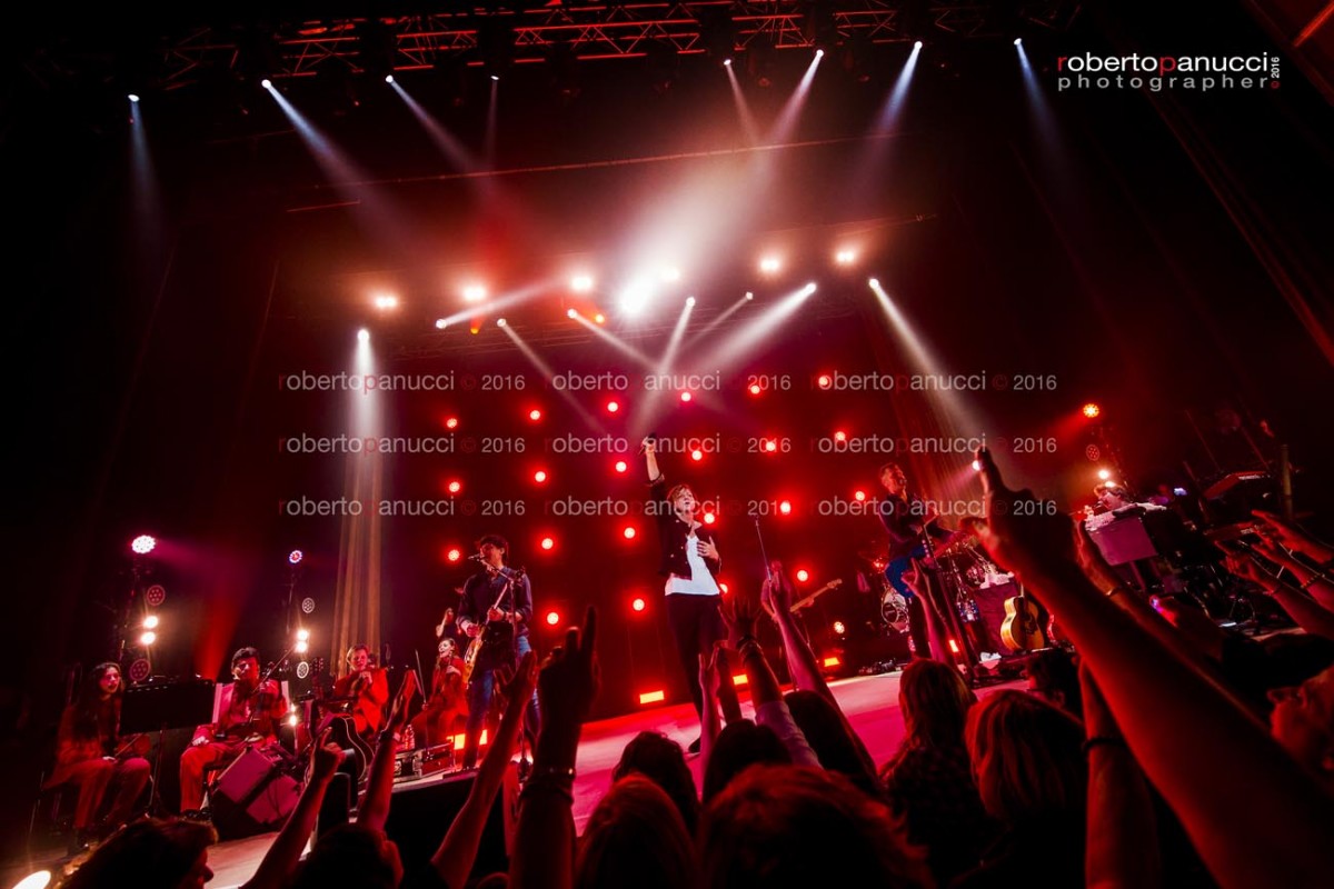foto concerto Gianna Nannini - Teatro Augusteo Napoli 10-05-2016