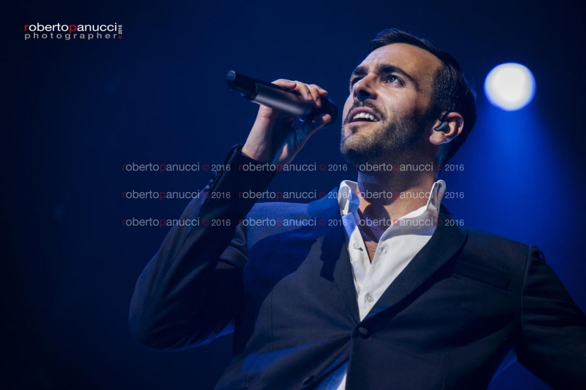 foto concerto Marco Mengoni - Palalottomatica 12-05-2016
