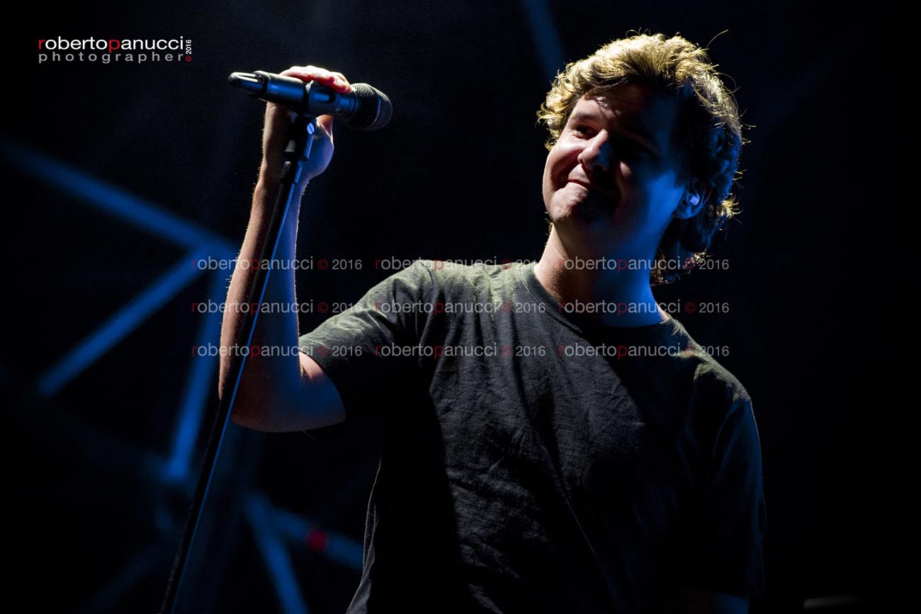 foto concerto Lukas Graham - Postepay Rock in Roma 21-06-2016