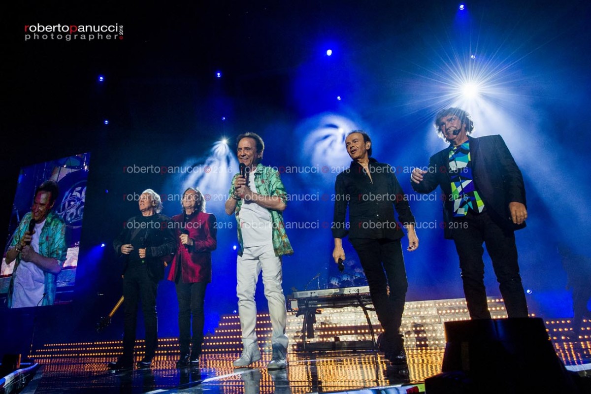 foto concerto Pooh - Riccardo Fogli - Stadio Olimpico 15-06-2016