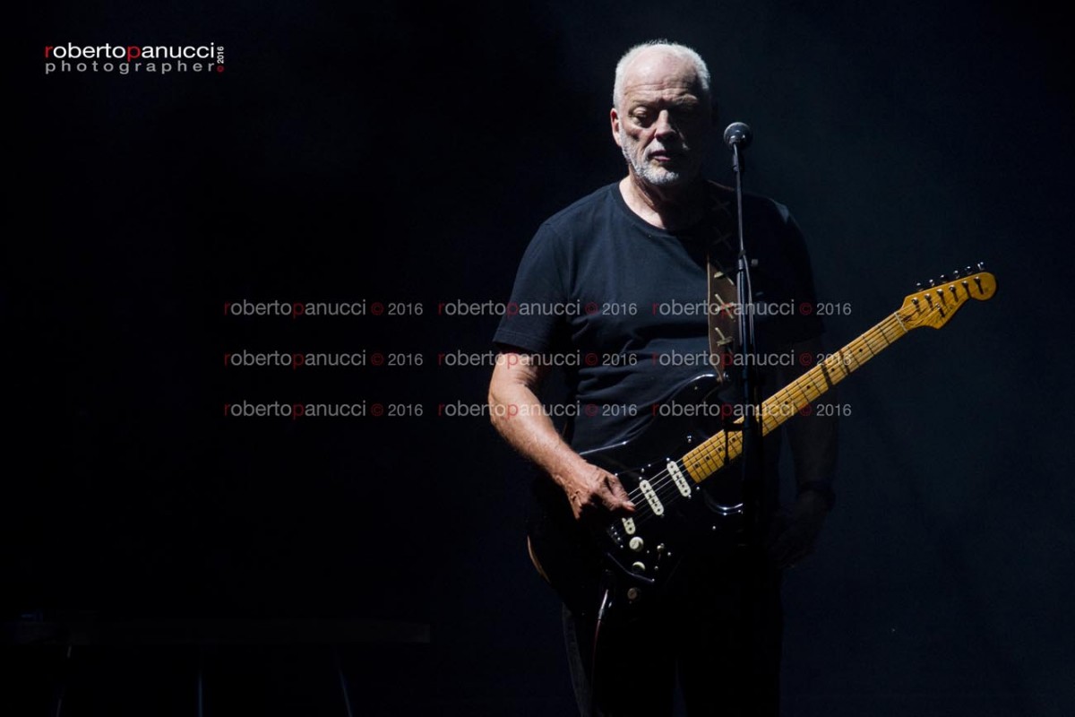foto concerto David Gilmour - Circo Massimo 02-07-2016