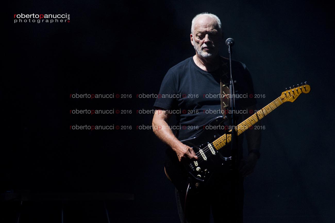 foto concerto David Gilmour - Circo Massimo 02-07-2016