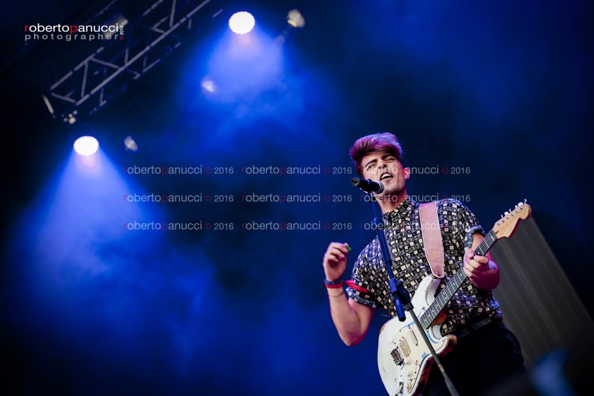 foto concerto The Kolors - Rock in Roma 13-07-2016
