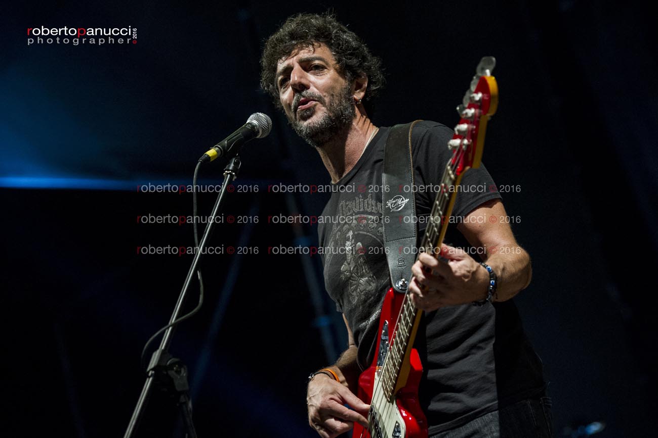 foto concerto Max Gazzè - Concerto Senza Impegno - Villa Ada 11-09-2016