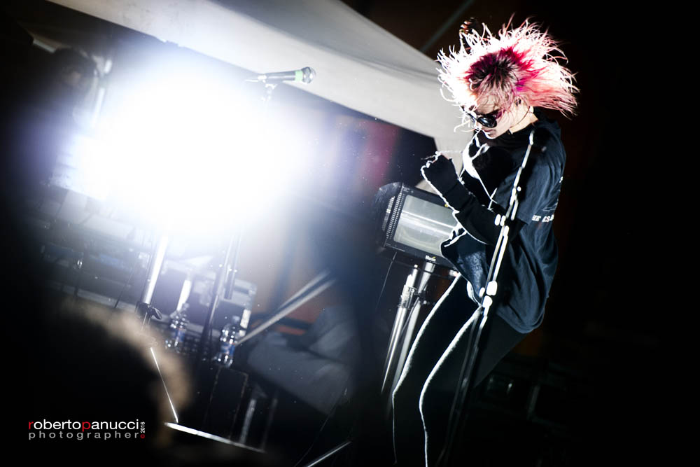 foto concerto Crystal Castles - Ypsigrock Festival - Castelbuono 06-08-2016