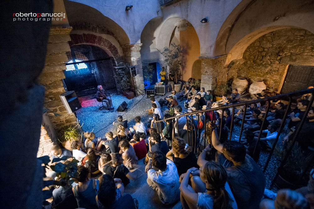 foto concerto Flavio Giurato - Ypsigrock Festival - Castelbuono 05-08-2016