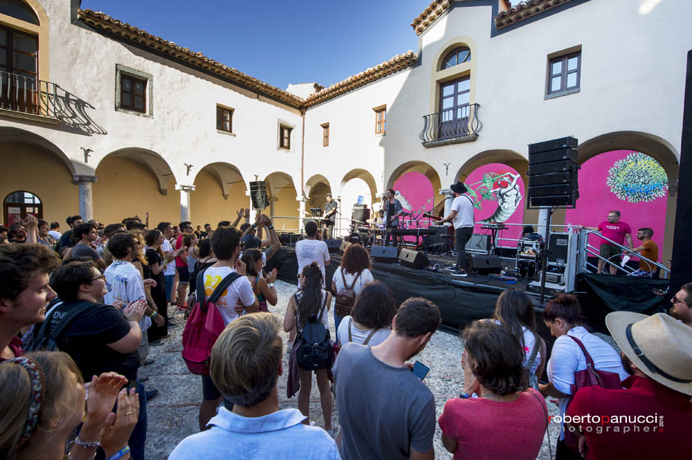 foto concerto Il Cielo di Bagdad - Ypsigrock Festival - Castelbuono 05-08-2016