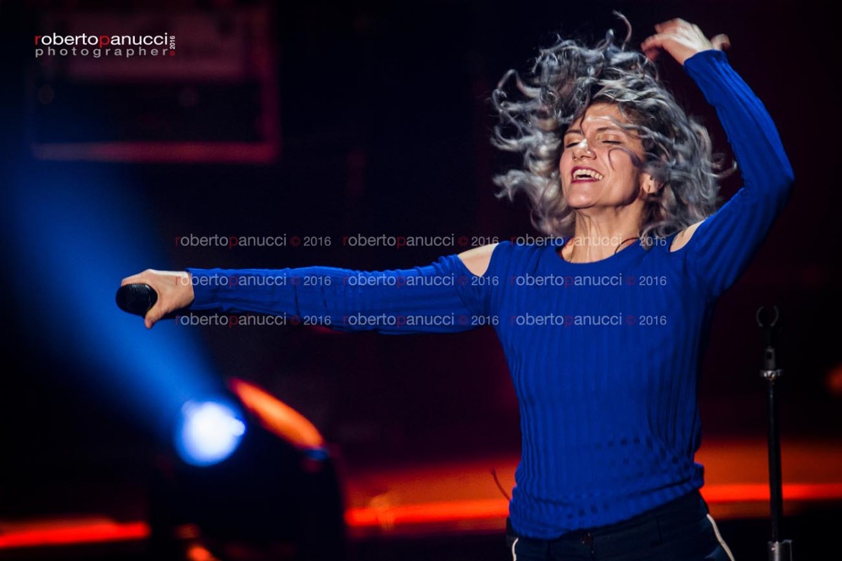foto concerto Elisa -Palalottomatica 19-11-2016