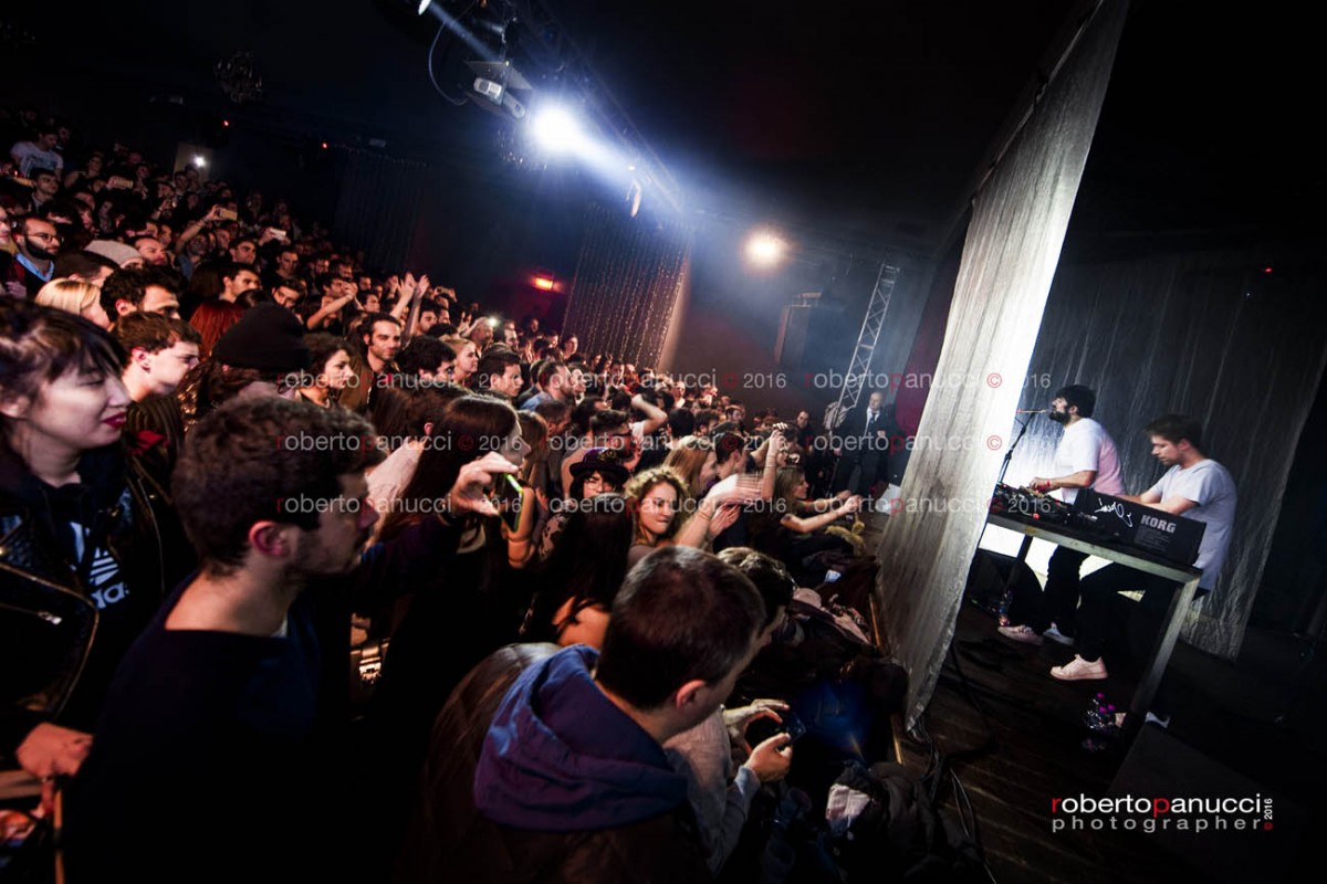 foto concerto Digitalism - Teatro Quirinetta 10-12-2016