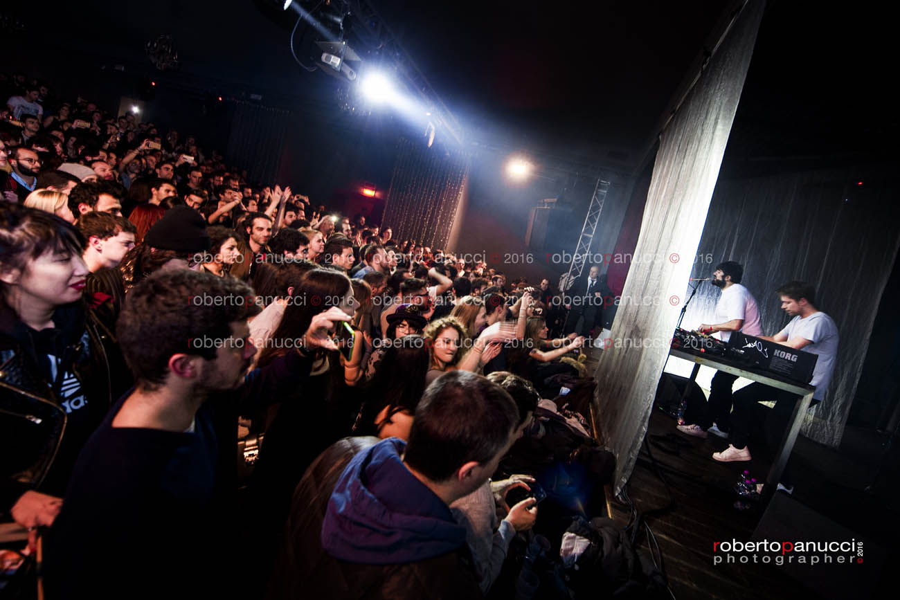 foto concerto Digitalism - Teatro Quirinetta 10-12-2016