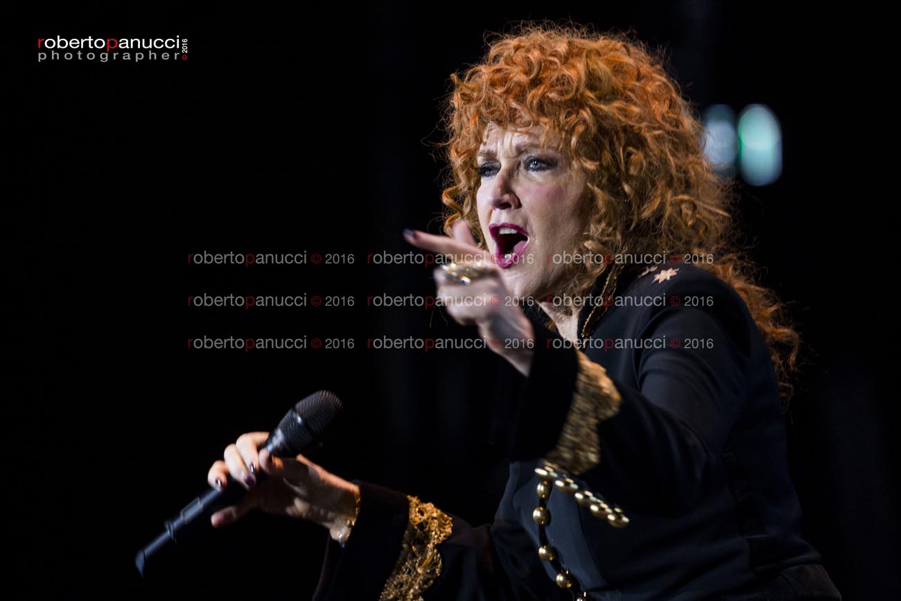 foto concerto Fiorella Mannoia - Auditorium Parco della Musica 22-12-2016