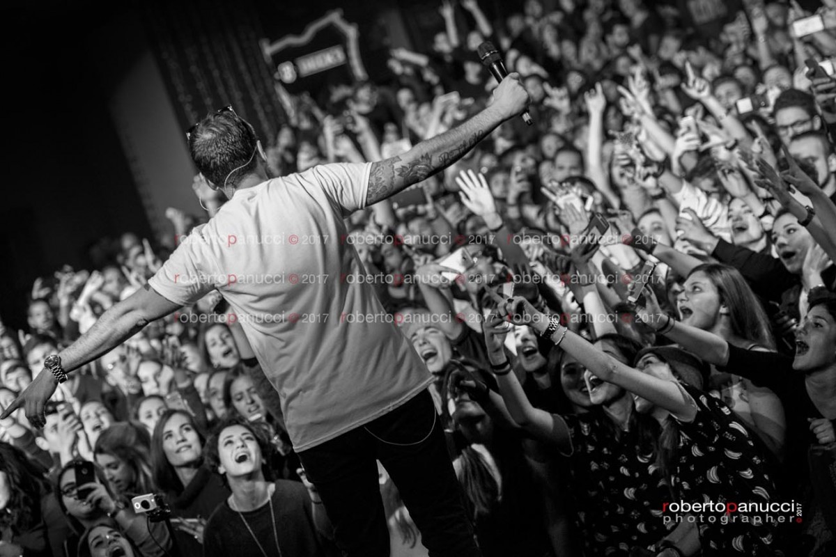 foto concerto Coez - Teatro Quirinetta 07-01-2017