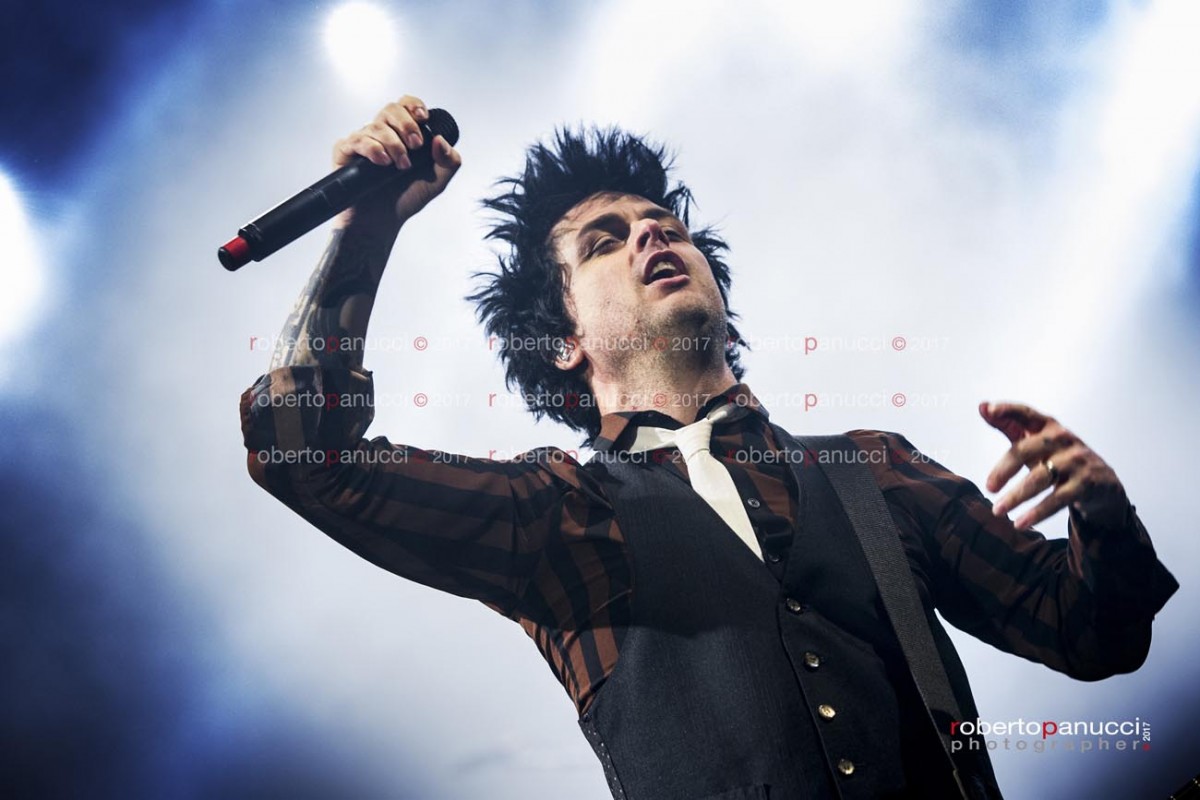 foto concerto Green Day - Pala Mandela Firenze 11-01-2017