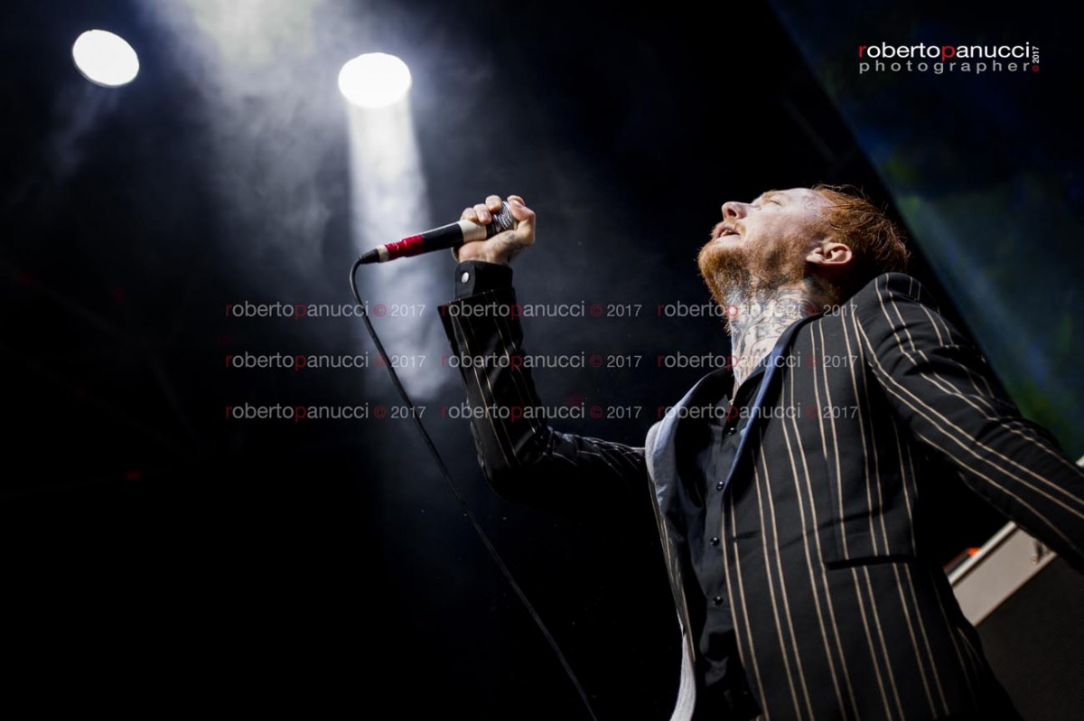 foto concerto Frank Carter & The Rattlesnakes - Atlantico 06-02-2017