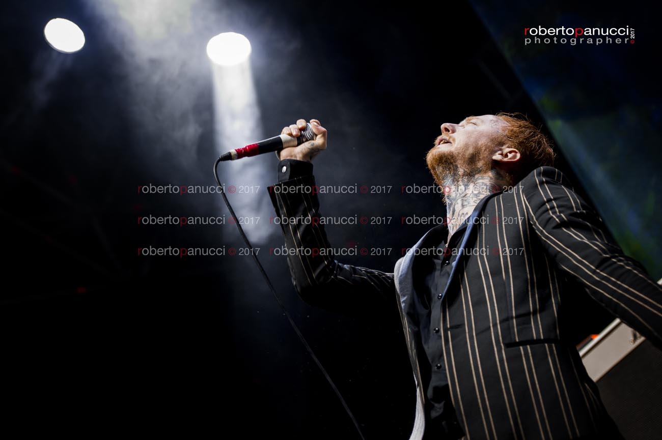 foto concerto Frank Carter & The Rattlesnakes - Atlantico 06-02-2017