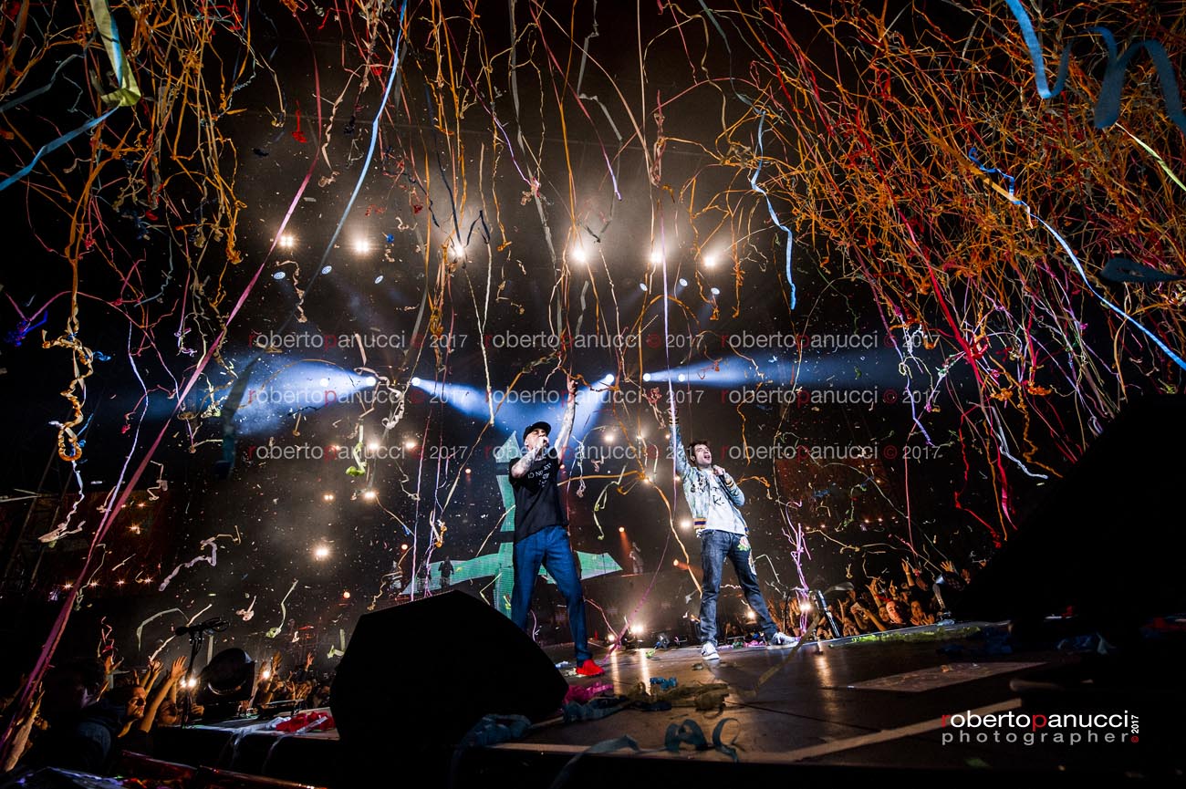 foto concerto Fedez - J Ax - Palalottomatica 18-03-2017