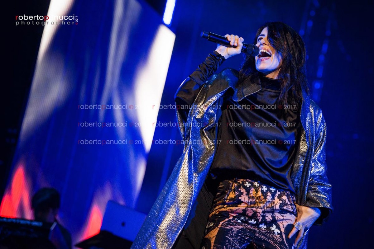 foto concerto Giorgia - Palalottomatica 01-04-2017