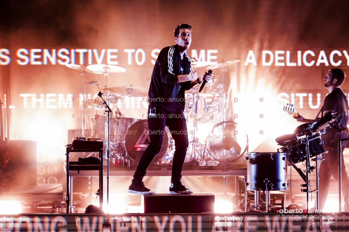 foto concerto Bastille - Auditorium Parco della Musica 17-06-2017