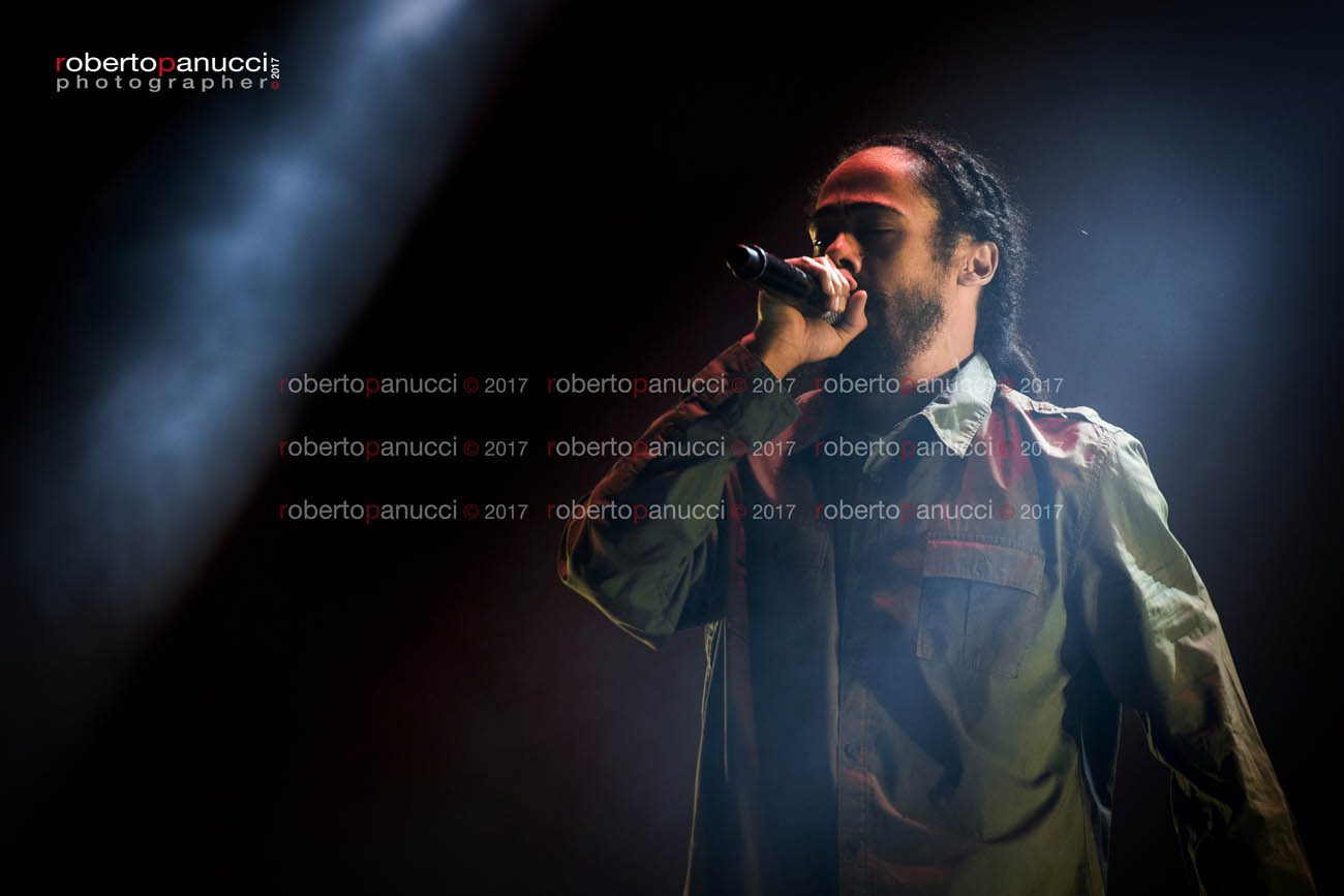 foto concerto Damian Marley - Postepay Sound Rock in Roma 23-06-2017