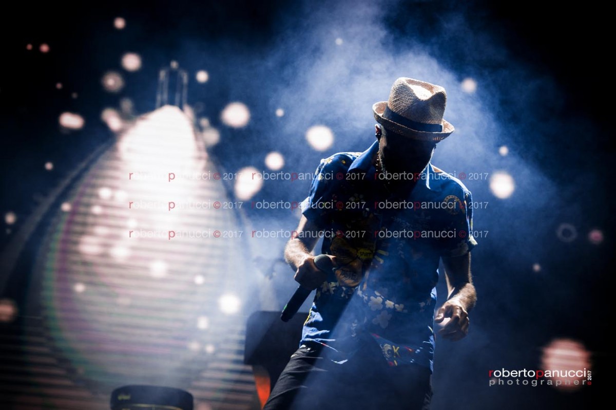 foto concerto Samuel - Postepay Sound Rock in Roma 27-06-2017