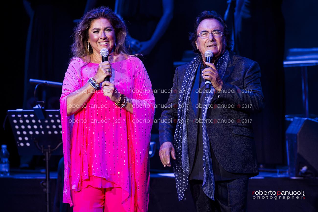 foto concerto Albano e Romina Power - Auditorium Parco della Musica 28-07-2017