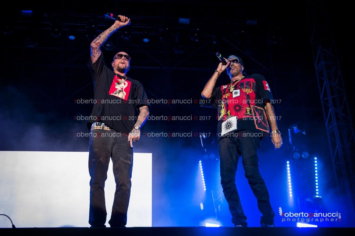 foto concerto Marracash and Gue Pequeno - Postepay Sound Rock in Roma 13-07-2017