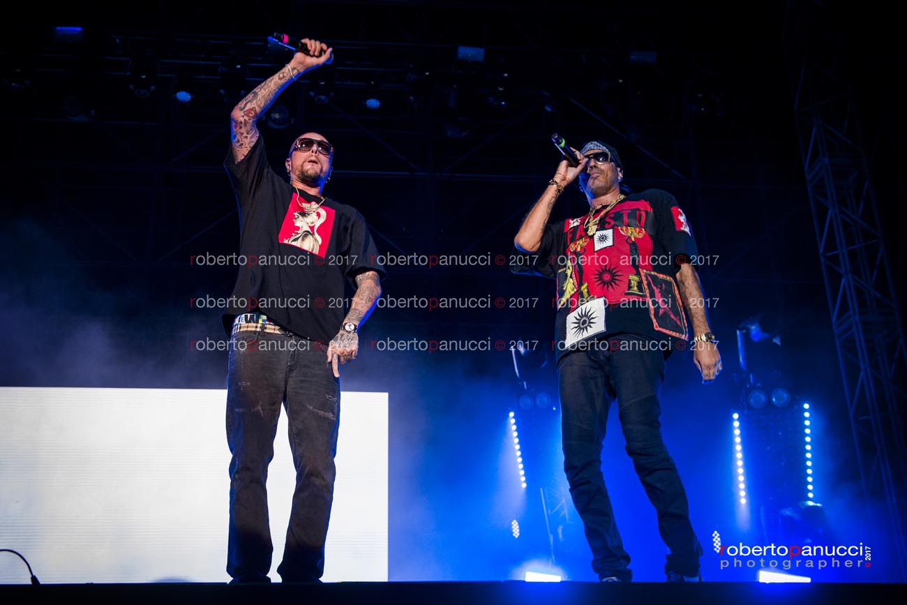 foto concerto Marracash and Gue Pequeno - Postepay Sound Rock in Roma 13-07-2017