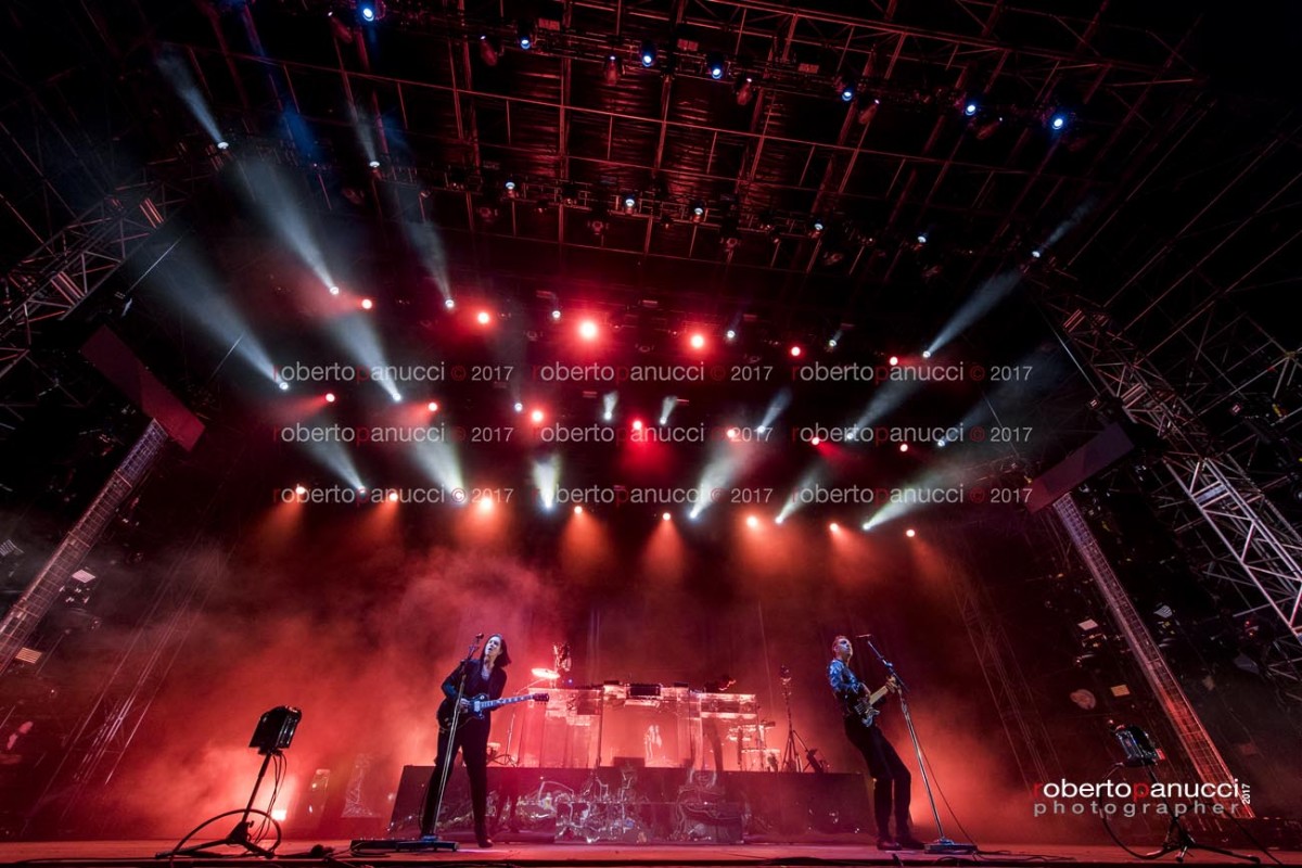 foto concerto The XX - Postepay Sound Rock in Roma 10-07-2017