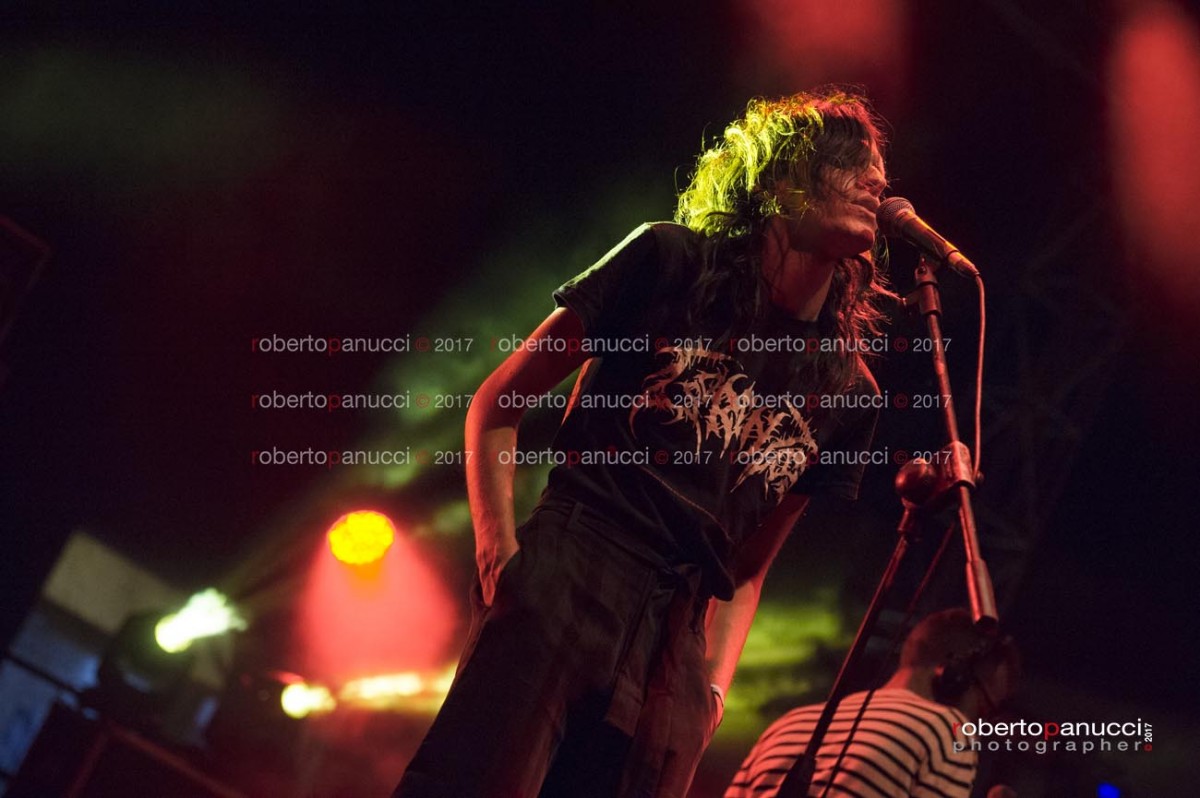 foto concerto Christaux - Ypsigrock Festival - Castelbuono 12-08-2017
