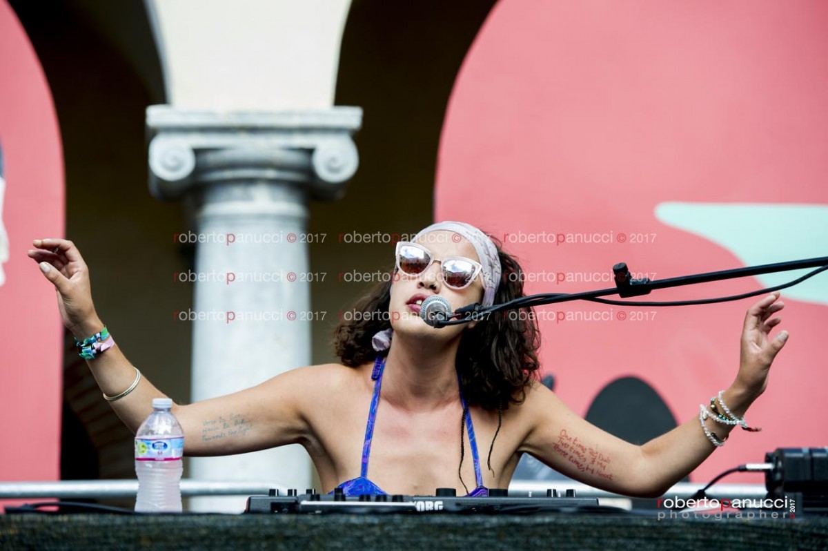 foto concerto Estel Luz - Ypsigrock Festival - Castelbuono 12-08-2017