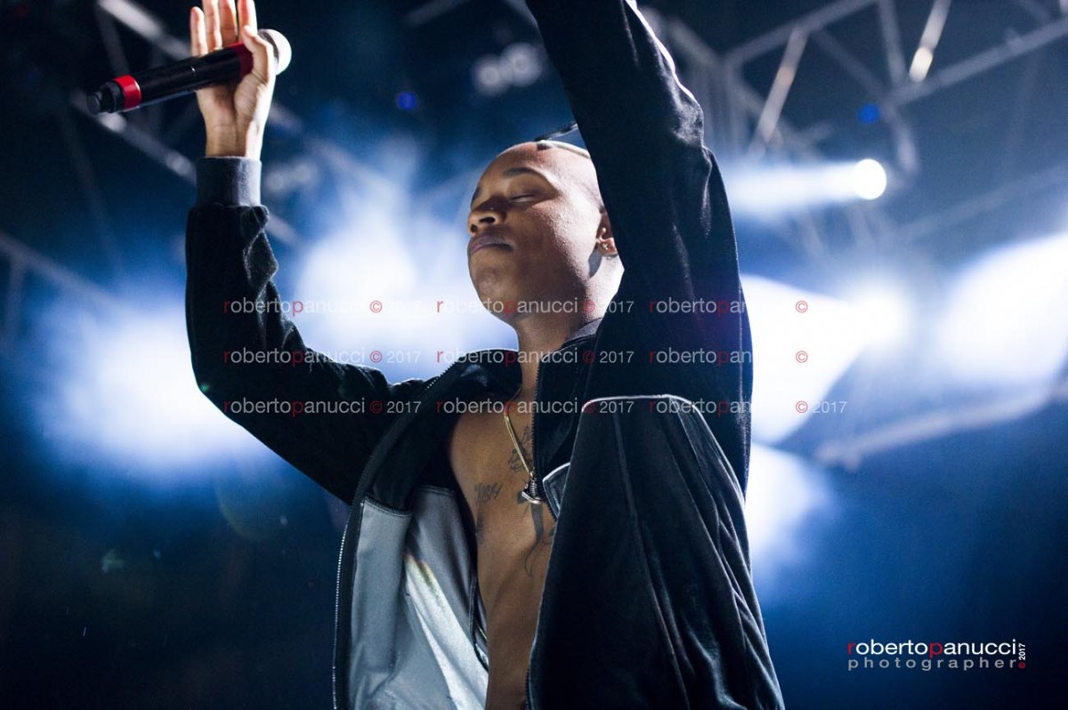 foto concerto Rejjie Snow - Ypsigrock Festival - Castelbuono 12-08-2017