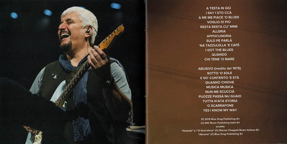 Cd Pino Daniele Nero A Meta Live In Assago 2014 Edizione 2016