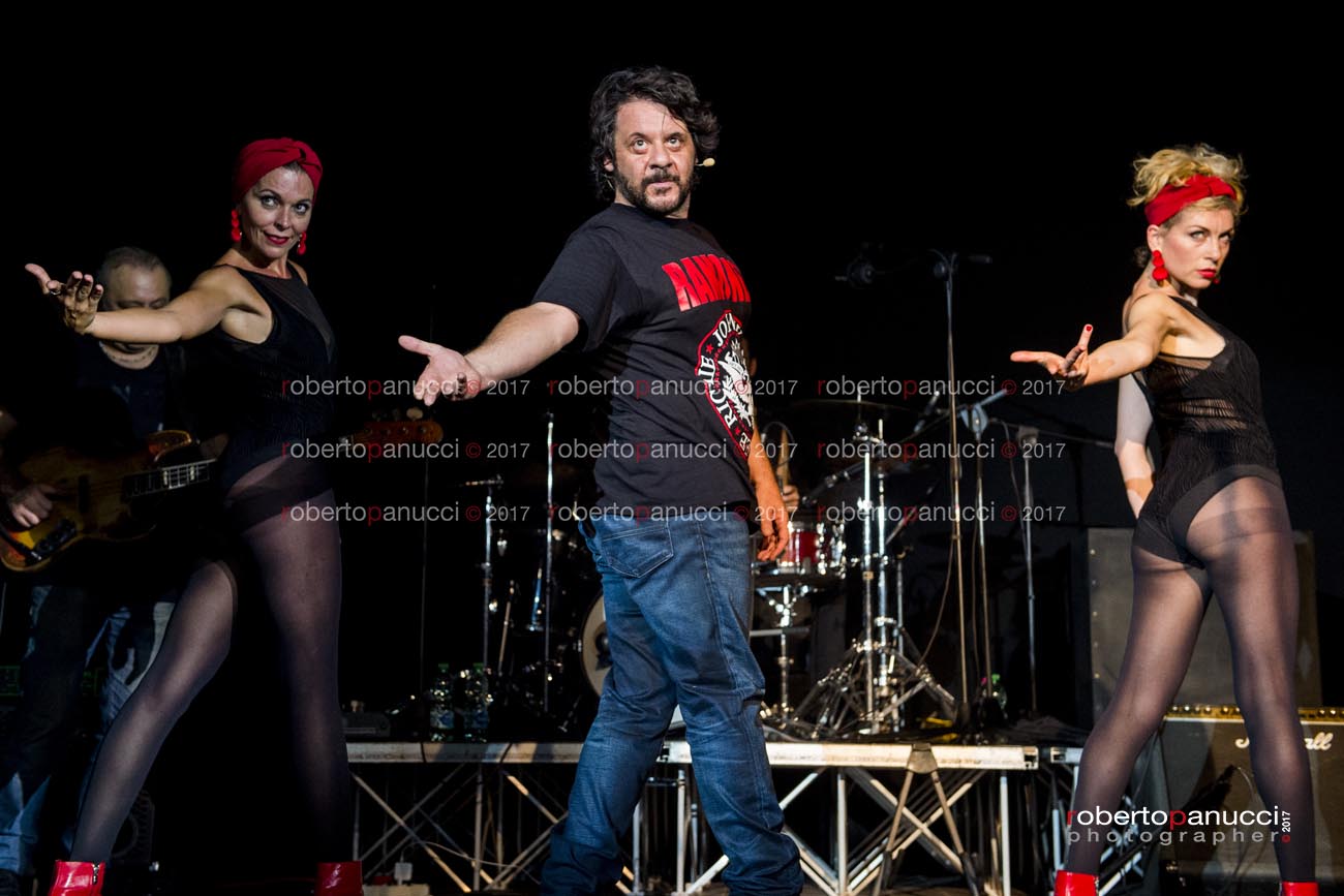 foto concerto Lillo e i Vagabondi - The Rock Show - Teatro Quirinetta 13-10-2017