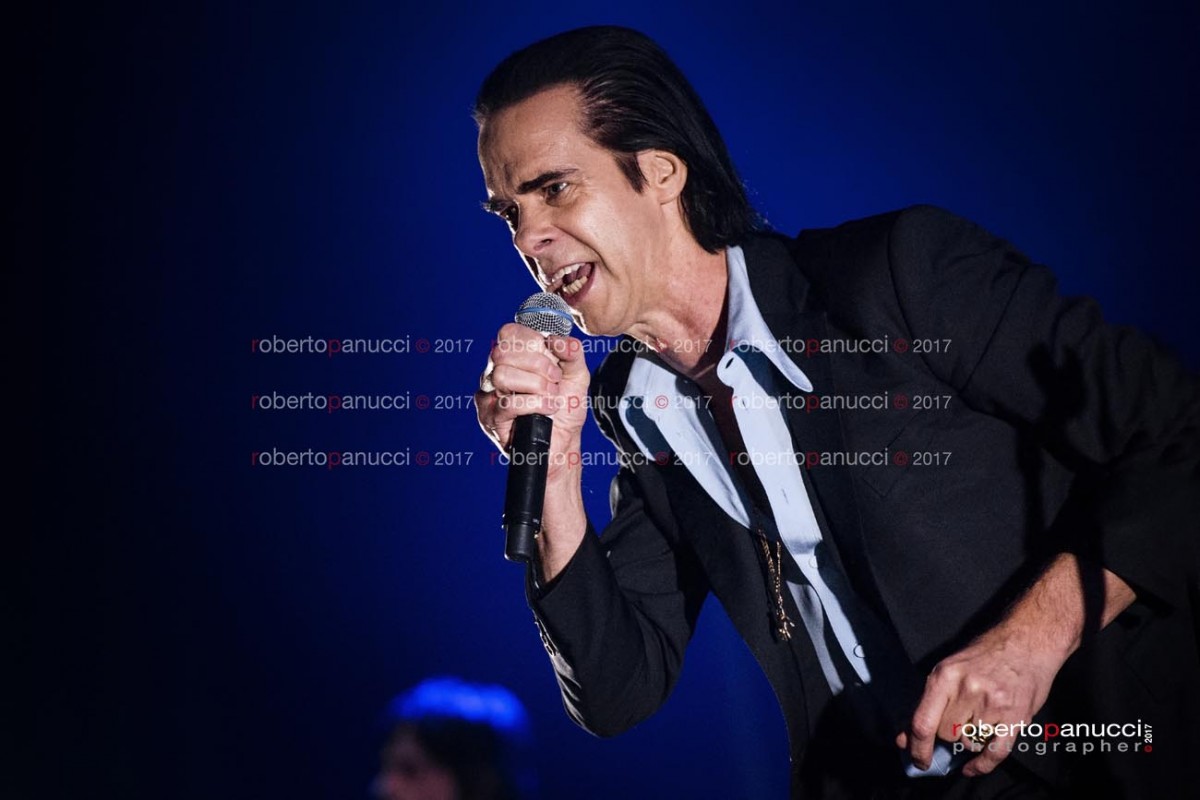 foto concerto Nick Cave & The Bad Seeds - Palalottomatica 08-11-2017