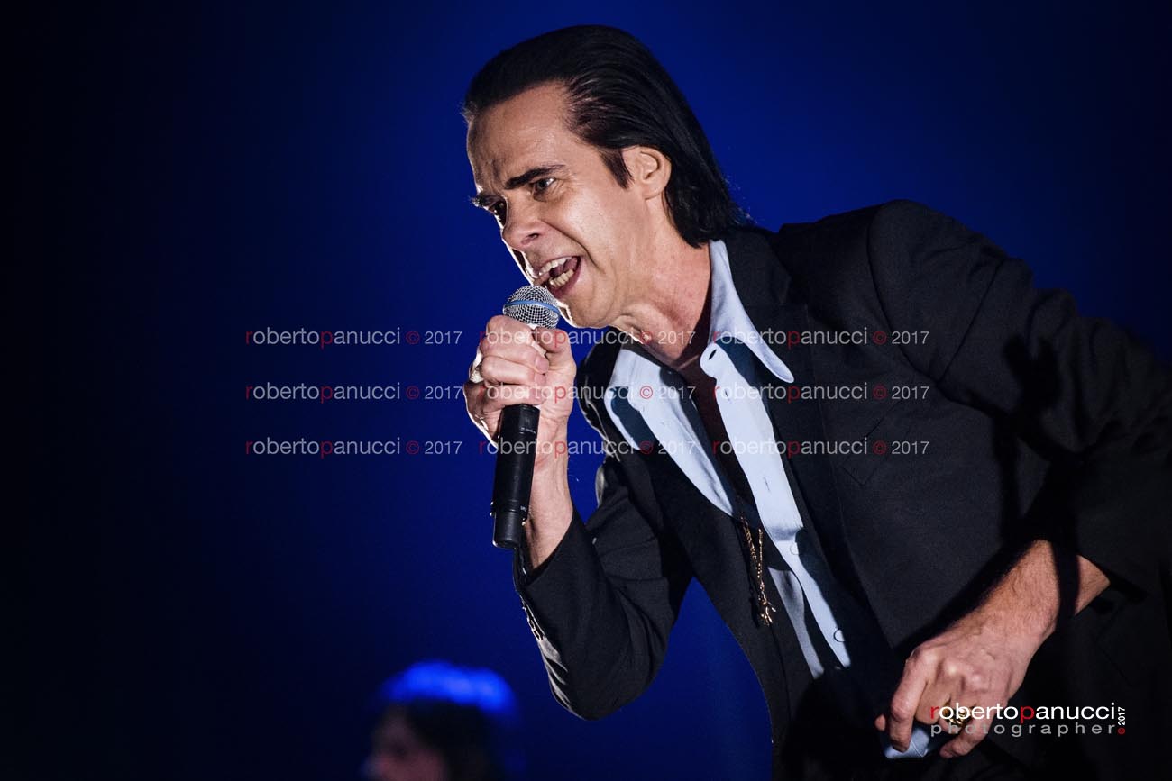 foto concerto Nick Cave & The Bad Seeds - Palalottomatica 08-11-2017