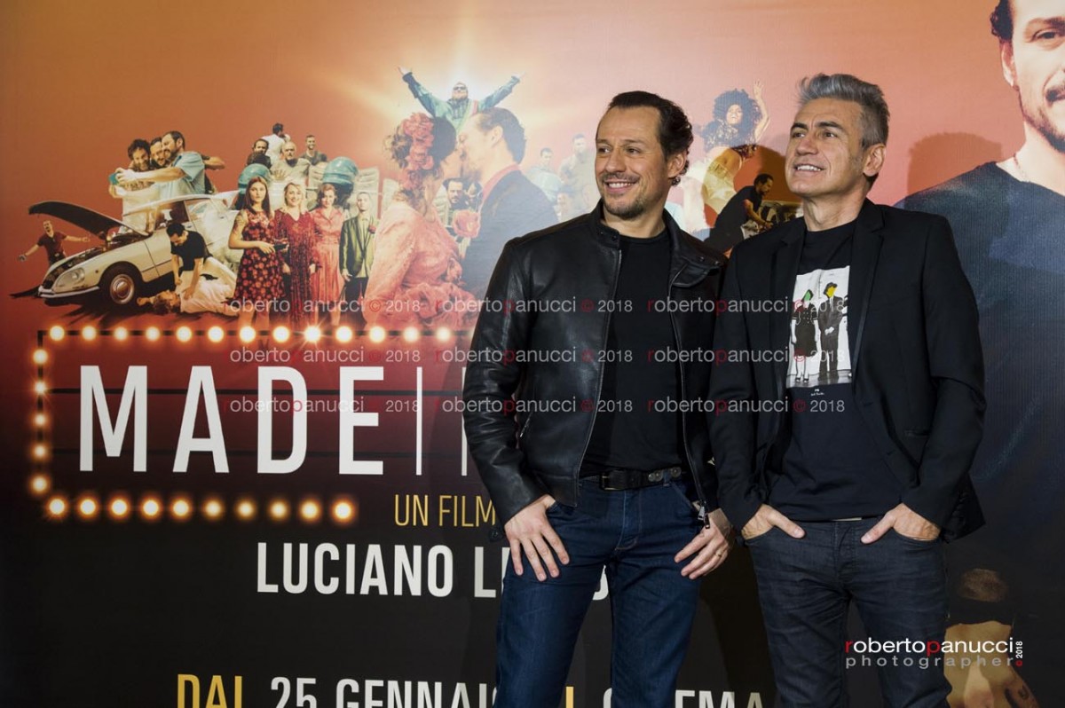 foto Presentazione Stampa Film - Made in Italy - Luciano Ligabue - Cinema Adriano 22-01-2018