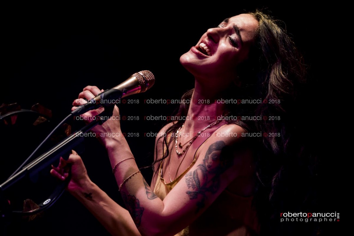foto concerto Levante - Auditorium Parco della Musica 08-03-2018