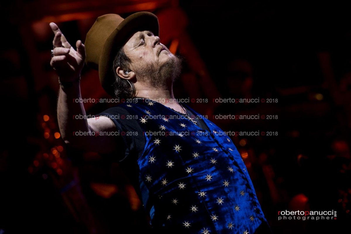 foto concerto Zucchero - Palalottomatica 07-03-2018