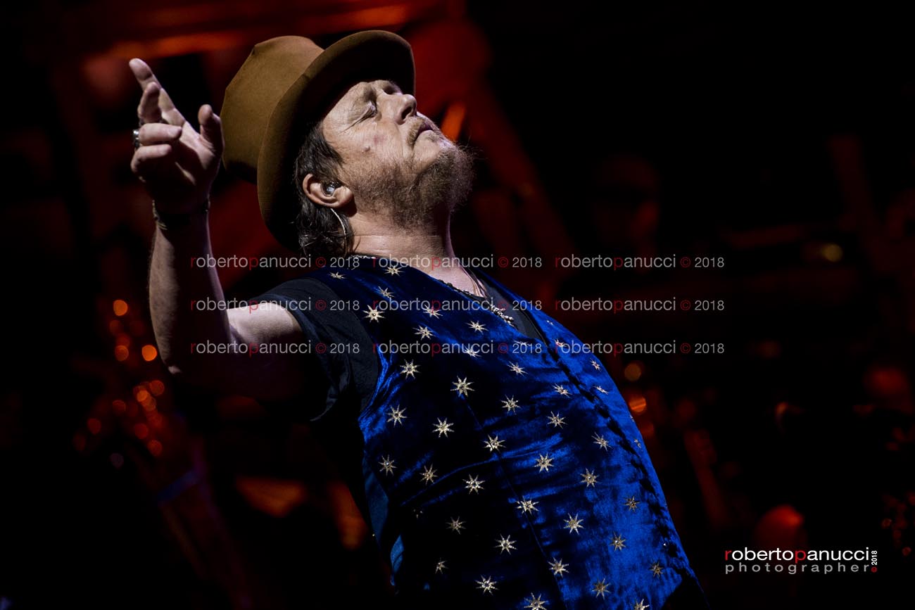 foto concerto Zucchero - Palalottomatica 07-03-2018