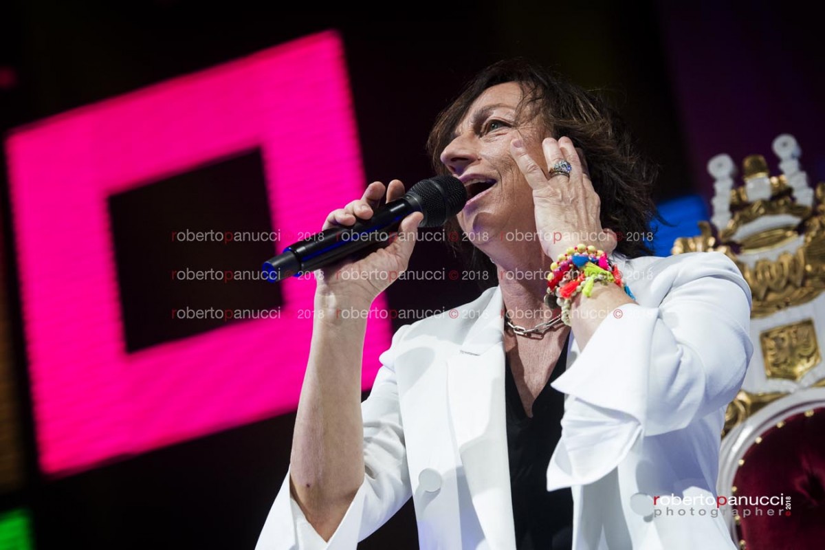 foto concerto Gianna Nannini - Palalottomatica 10-04-2018