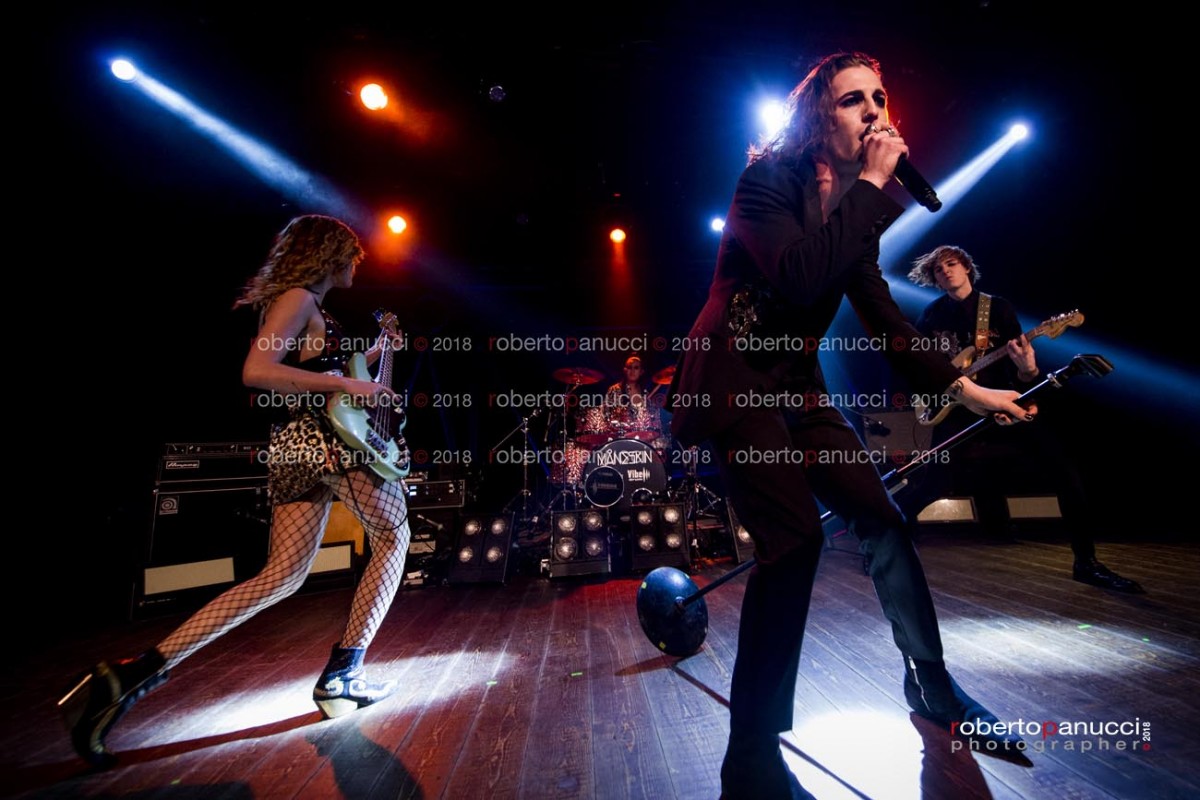 foto concerto Maneskin - Teatro Quirinetta 06-04-2018