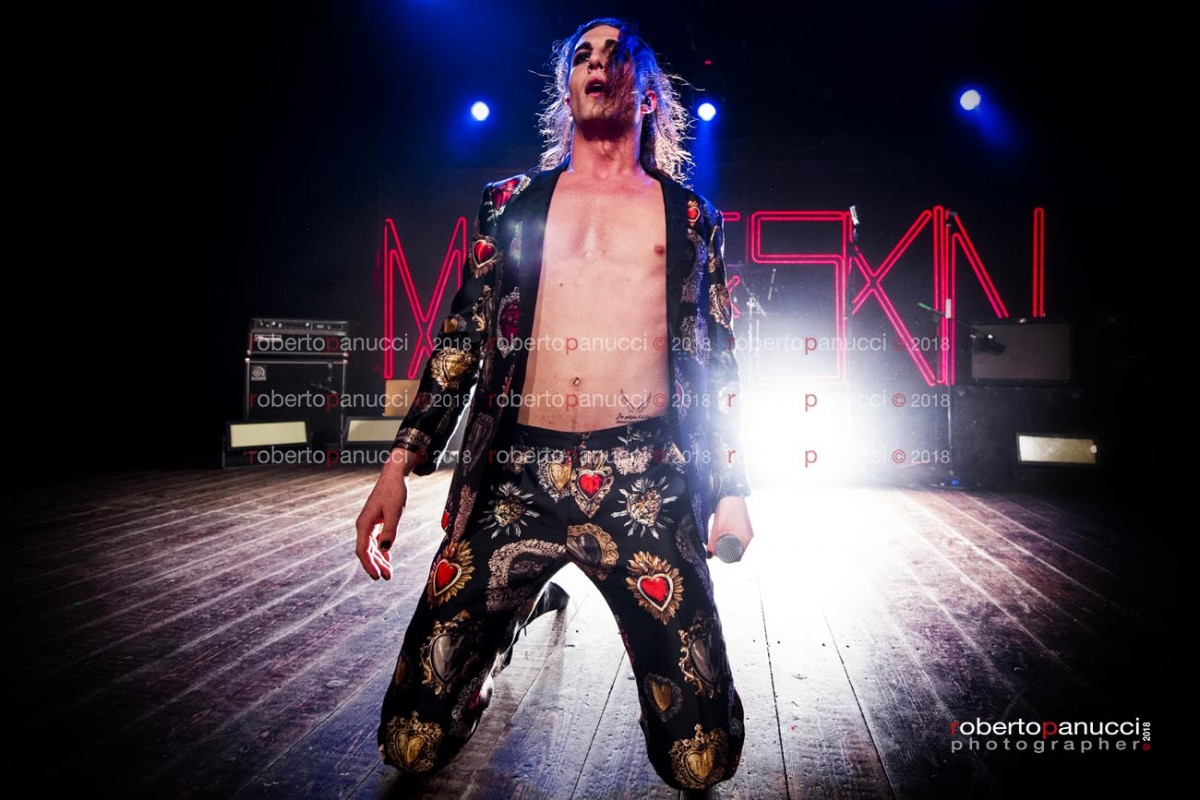 foto concerto Maneskin - Teatro Quirinetta 07-04-2018