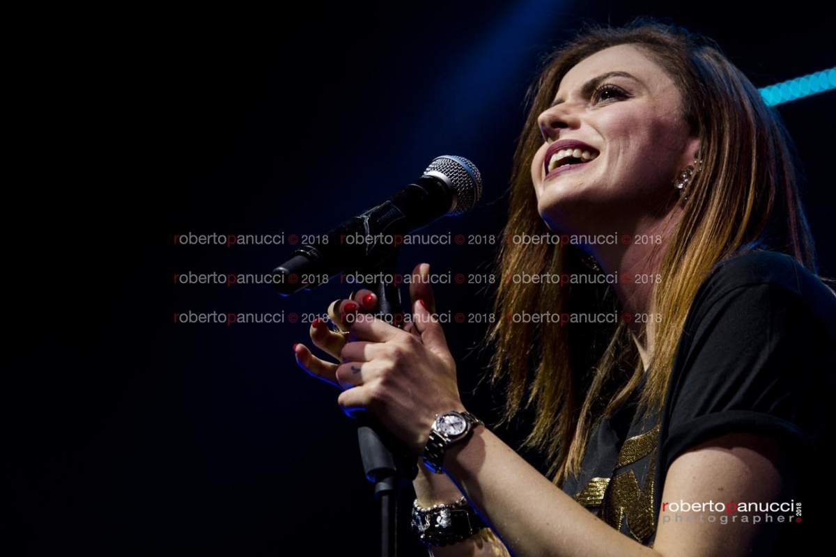 foto concerto Annalisa Scarrone - Atlantico 10-05-2018