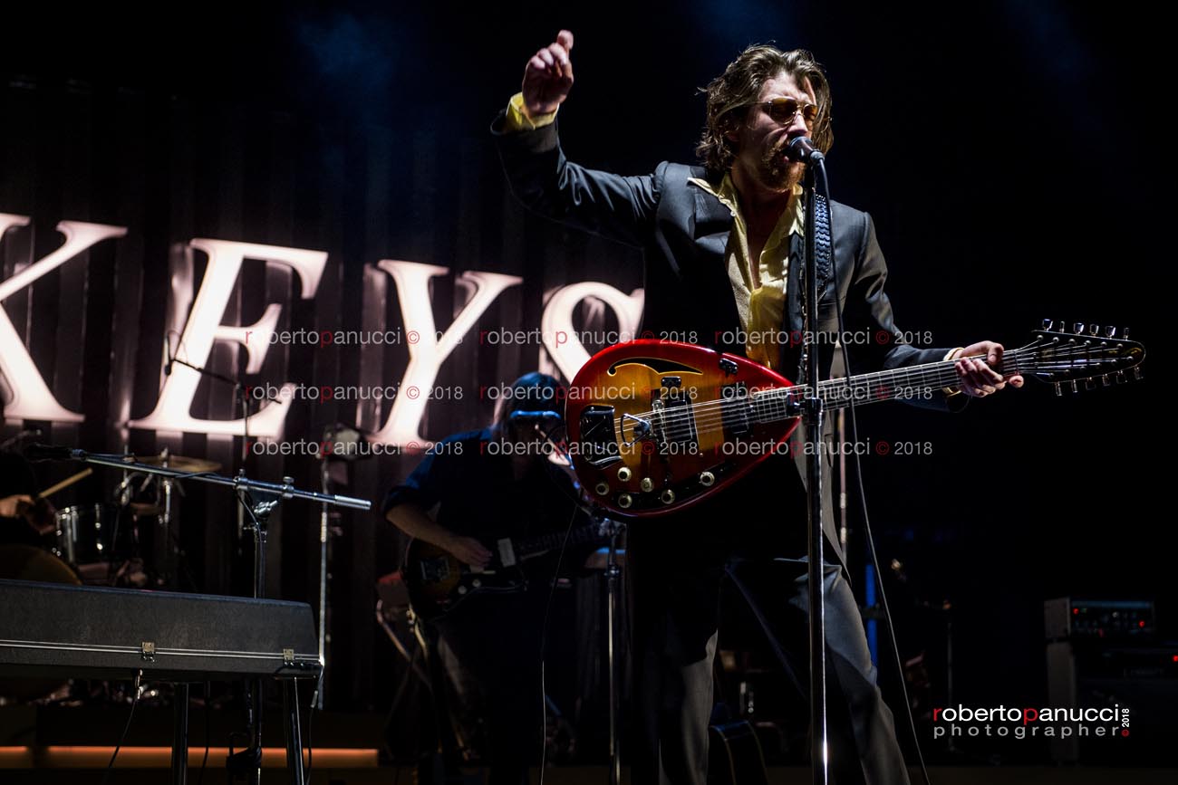 foto concerto Arctic Monkeys - Auditorium Parco della Musica 26-05-2018
