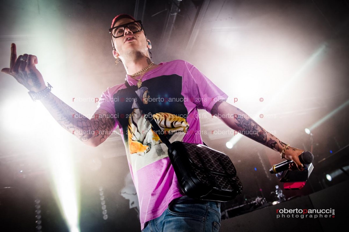 foto concerto Sfera Ebbasta - Orion 03-05-2018