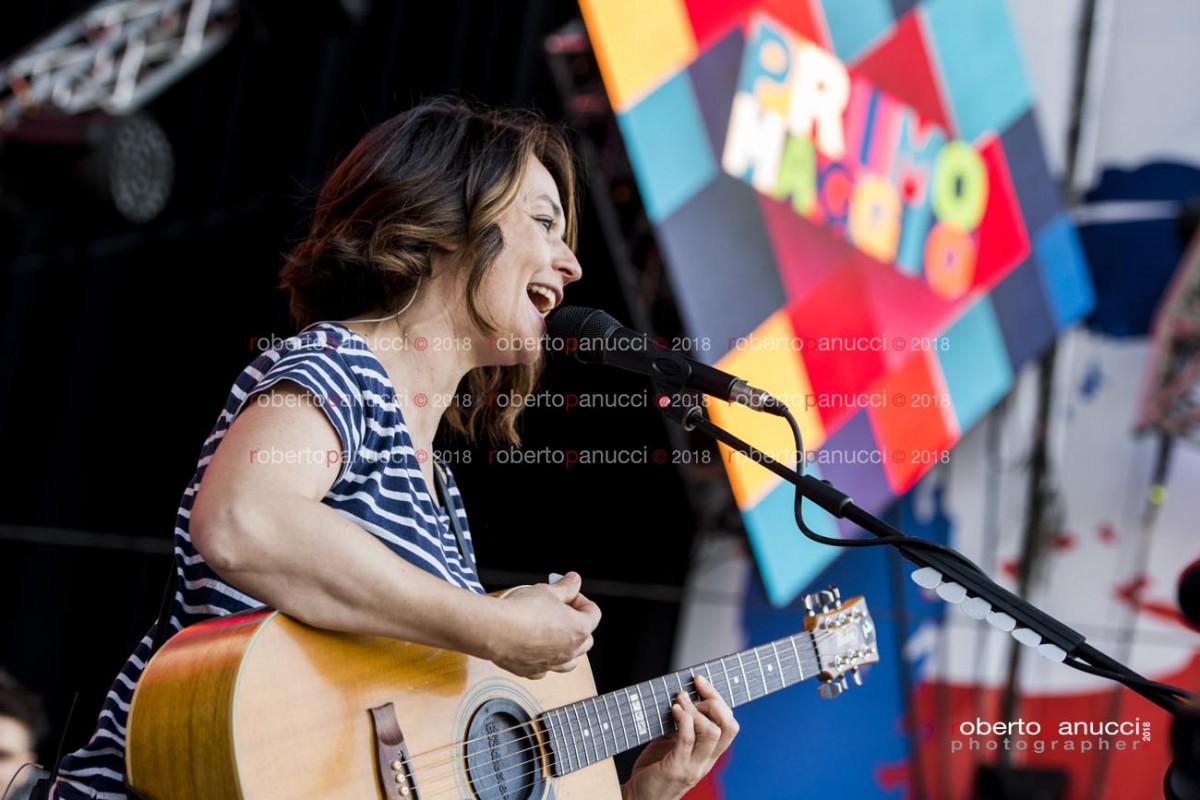 foto soundcheck Carmen Consoli - Concertone Primo Maggio 30-04-2018